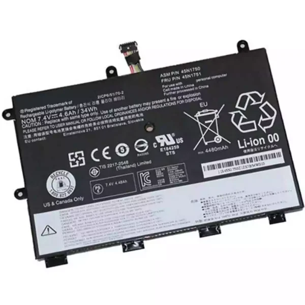 Portátil bateria nueva para LENOVO ThinkPad Yoga 11E