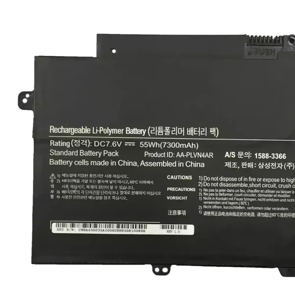 Portátil bateria nueva para SAMSUNG NP940X3G-K01US,NP940X3G-K04US,NP940X3G-K05US,NP940X3G-K06US - Imagen 3