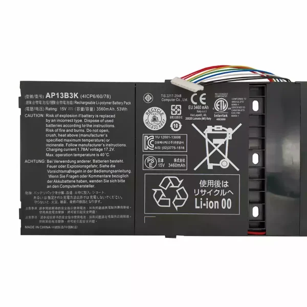 Portátil bateria nueva para ACER AP13B3K - Imagen 3