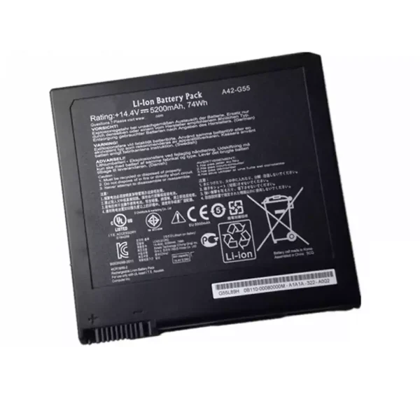 Portátil bateria nueva para ASUS A42-G55