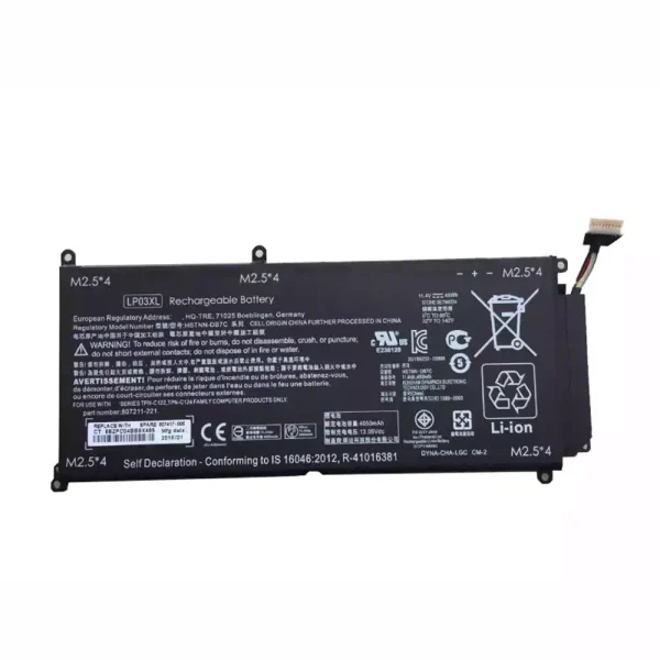 Portátil bateria nueva para HP TPN-C121,TPN-C122,TPN-C124