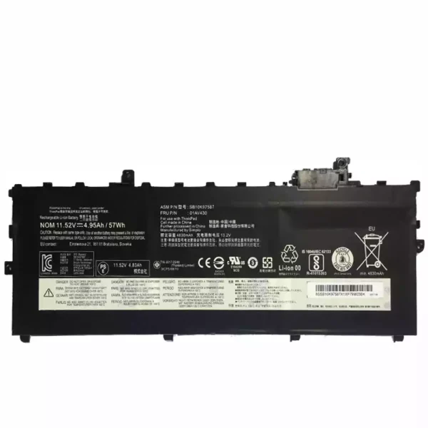 Portátil bateria nueva para LENOVO SB10K97587