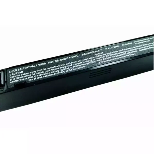 Portátil bateria nueva para CLEVO 6-87-W95KS-42F,6-87-W95KS-42F2 - Imagen 3