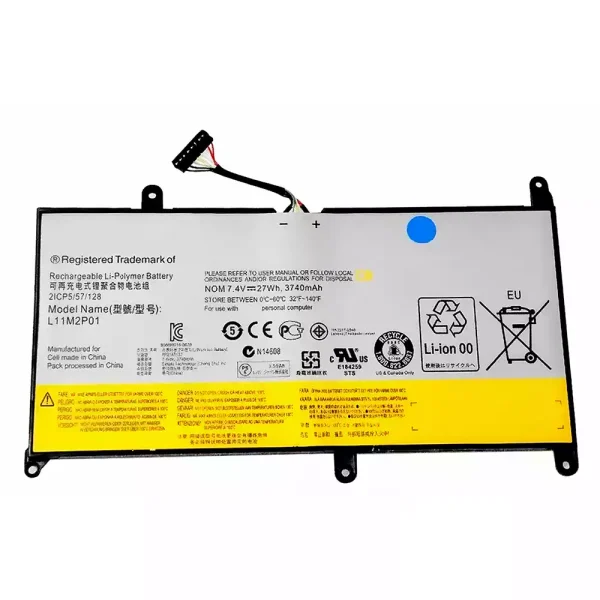 Portátil bateria nueva para LENOVO L11M2P01