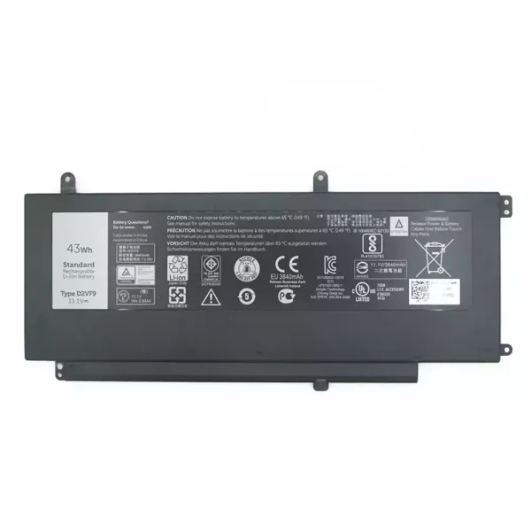 Portátil bateria nueva para DELL D2VF9