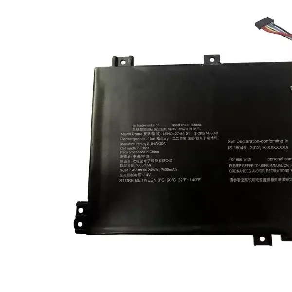 Portátil bateria nueva para LENOVO BSNO427488-01，BSN0427488-01 - Imagen 3