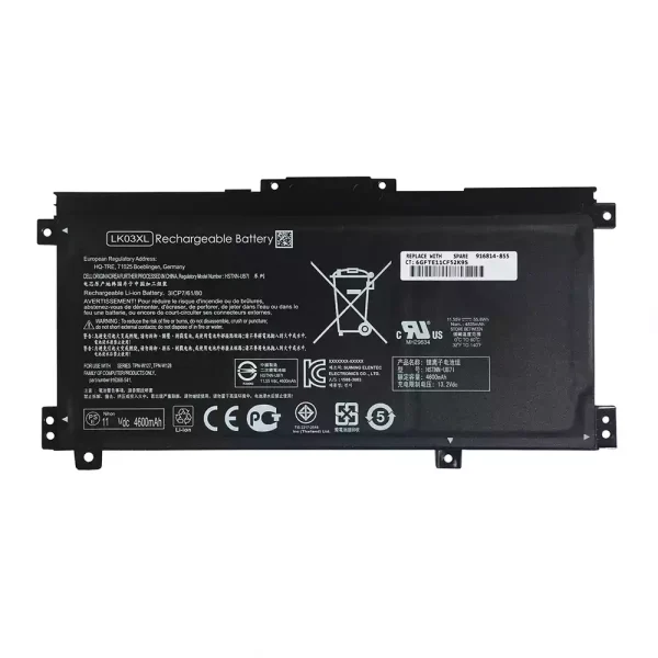 Portátil bateria nueva para HP TPN-W127