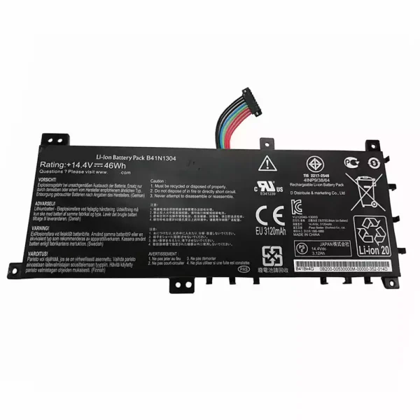 Portátil bateria nueva para ASUS B41N1304