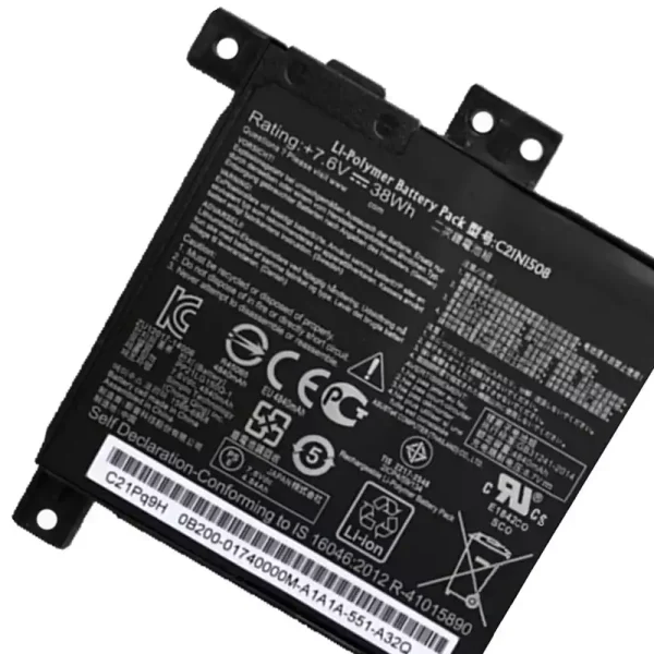 Portátil bateria nueva para ASUS C21N1508 - Imagen 3