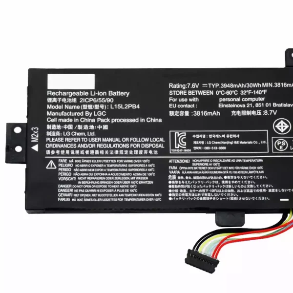 Portátil bateria nueva para LENOVO L15L2PB4 - Imagen 3