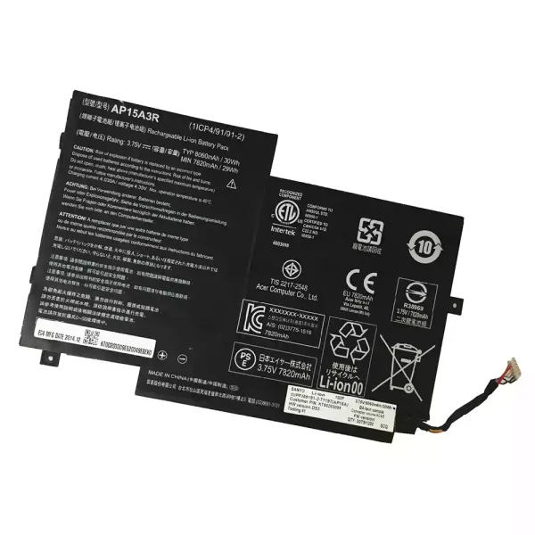 Portátil bateria nueva para ACER AP15A3R