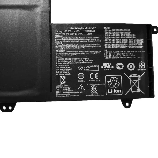 Portátil bateria nueva para ASUS B31N1427 - Imagen 3