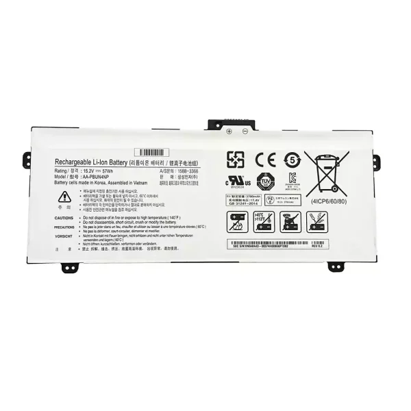 Portátil bateria nueva para SAMSUNG NP940Z5J