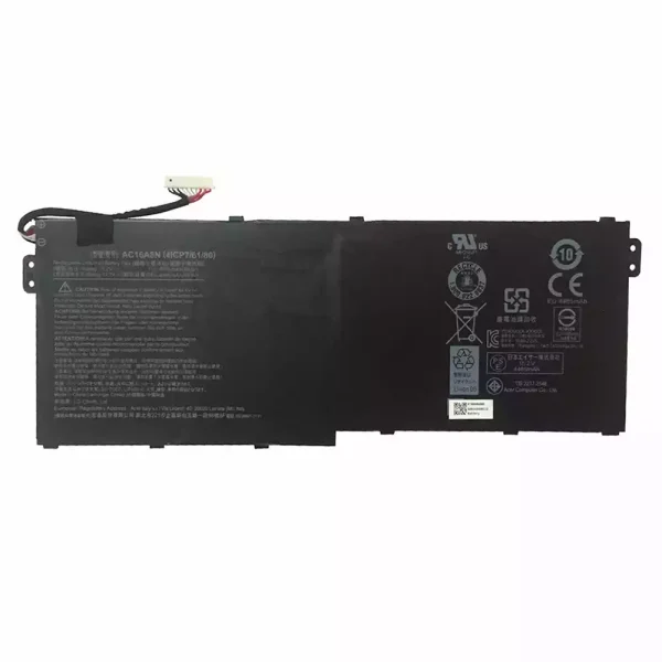 Portátil bateria nueva para ACER AC16A8N