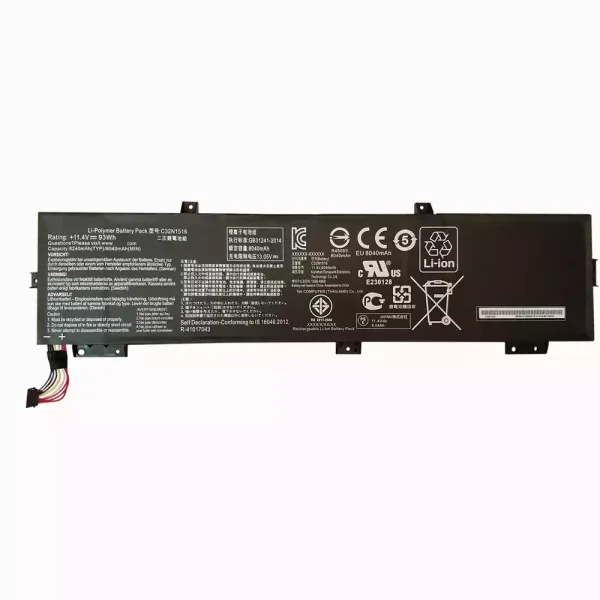 Portátil bateria nueva para ASUS C32N1516