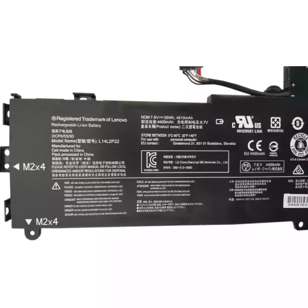 Portátil bateria nueva para LENOVO U41-70 - Imagen 3