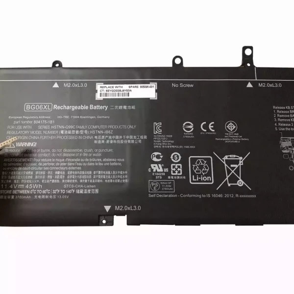 Portátil bateria nueva para HP 804175-1B1 - Imagen 3