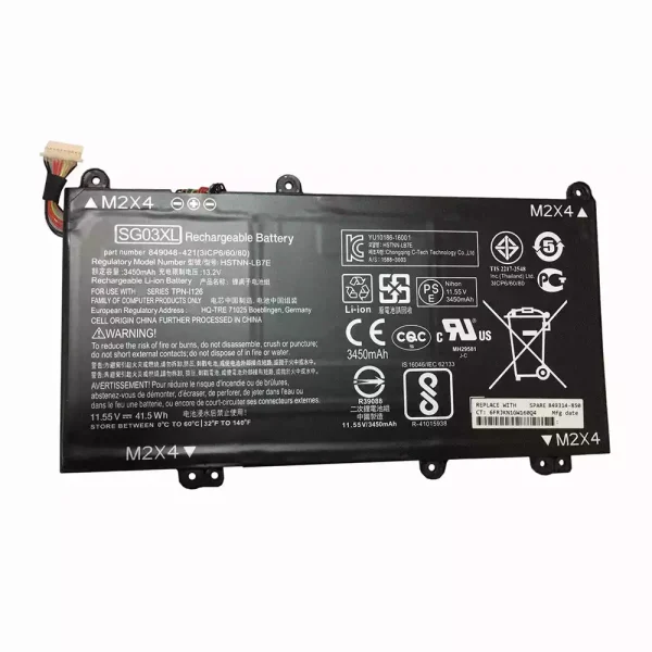 Portátil bateria nueva para HP SG03XL