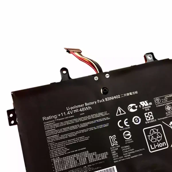 Portátil bateria nueva para ASUS B31N1402 - Imagen 3