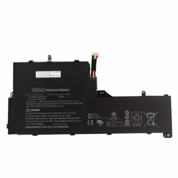 Portátil bateria nueva para HP WO03XL