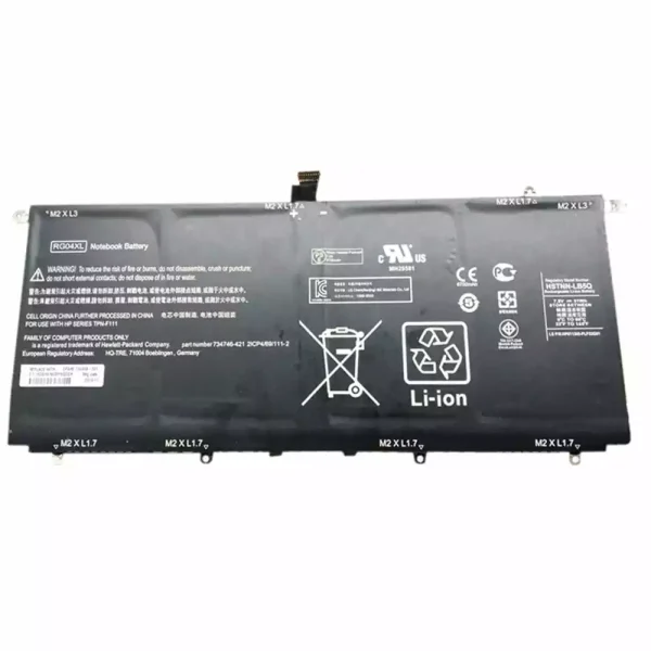 Portátil bateria nueva para HP RG04XL