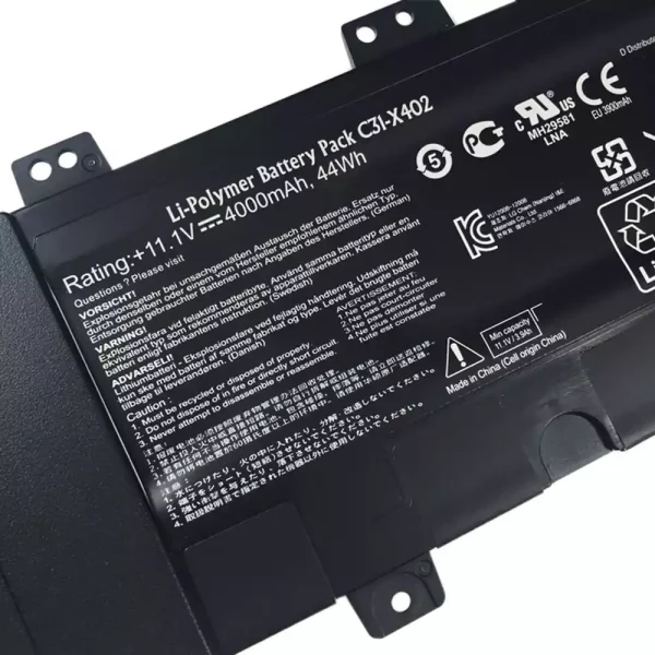 Portátil bateria nueva para ASUS C31-X402 - Imagen 3