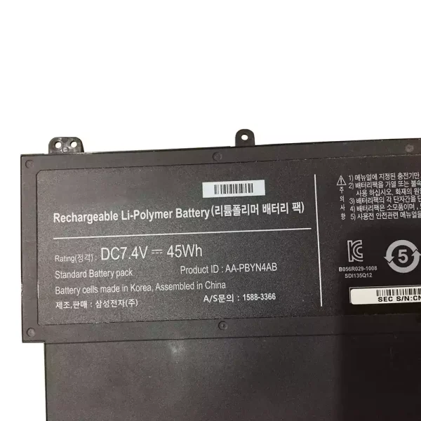 Portátil bateria nueva para SAMSUNG NP530U3B,NP530U3C,NP535U3C,NP532U3X,NP540U3C - Imagen 3