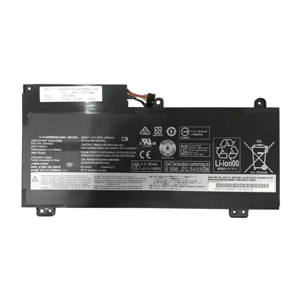 Portátil bateria nueva para LENOVO Thinkpad E560P,Thinkpad S5