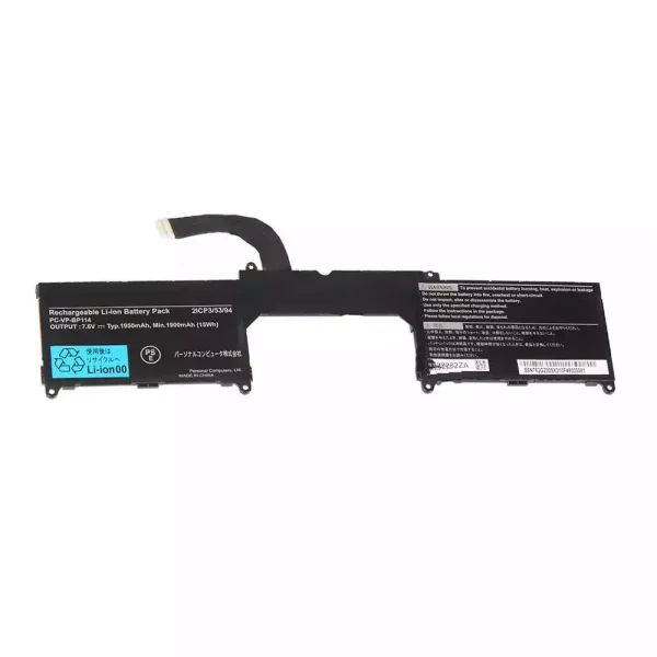 Portátil bateria nueva para NEC PC-VP-BP114