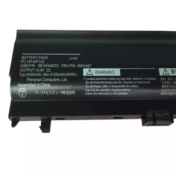 Portátil bateria nueva para NEC SB10H45072,00NY487 - Imagen 3