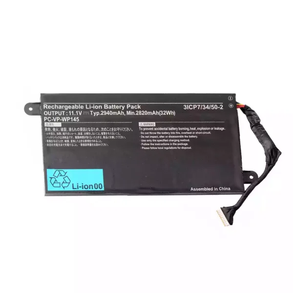 Portátil bateria nueva para NEC PC-VP-WP145