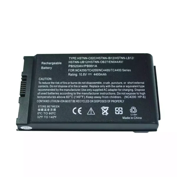 Portátil bateria nueva para HP PB520AV,PB991AV