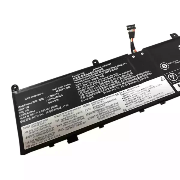 Portátil bateria nueva para LENOVO ThinkPad X1 Extreme - Imagen 2