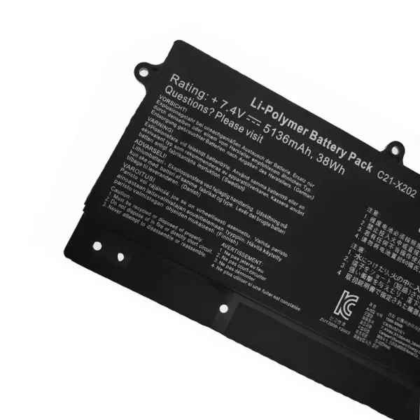 Portátil bateria nueva para ASUS C21-X202 - Imagen 3