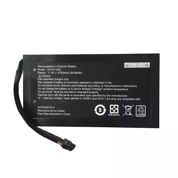 Portátil bateria nueva para Getac J52161-002