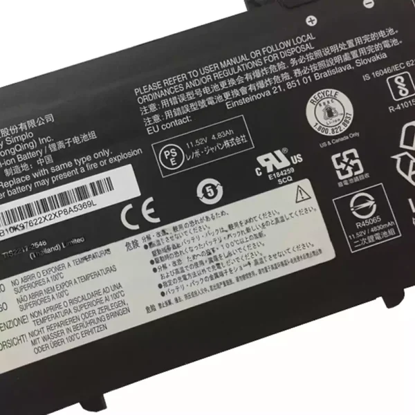 Portátil bateria nueva para LENOVO L17M3P72 - Imagen 4