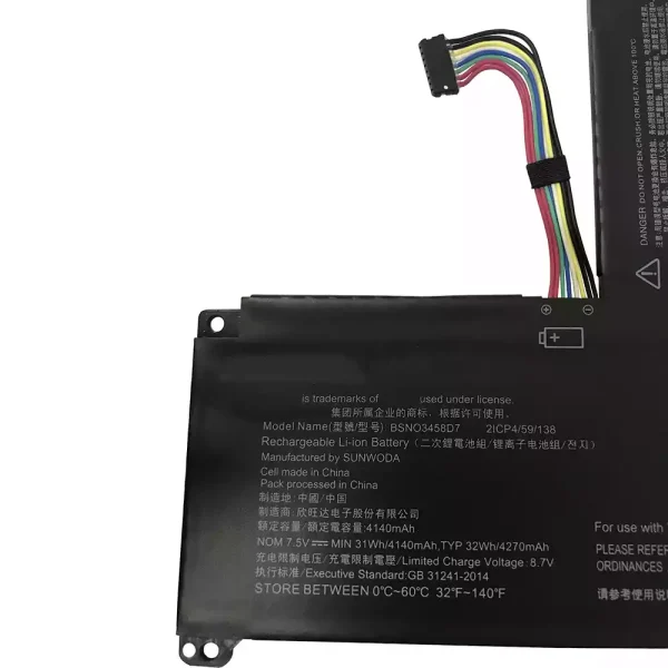 Portátil bateria nueva para LENOVO BSNO3458D7 - Imagen 3