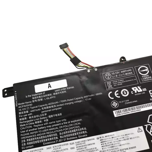 Portátil bateria nueva para LENOVO L18L4PF0 - Imagen 3