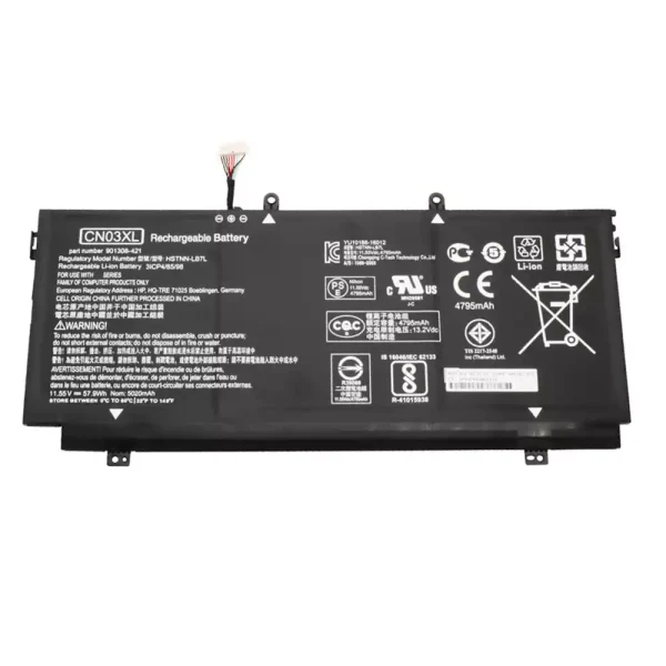 Portátil bateria nueva para HP 901308-421,901345-855