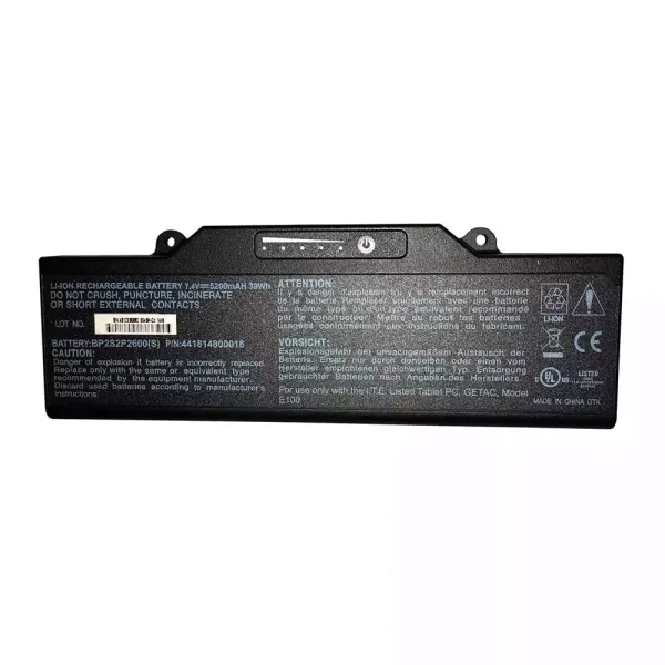 Portátil bateria nueva para Getac E100