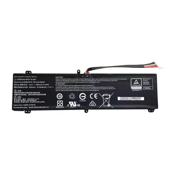 Portátil bateria nueva para Getac B010-00-000005