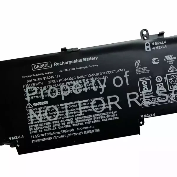 Portátil bateria nueva para HP 918108-855,918180-855,918045-1C1,918045-171 - Imagen 3