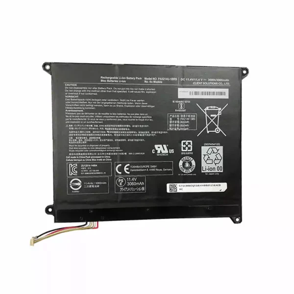 Portátil bateria nueva para TOSHIBA Portege WT20-B, Portege Z20T-B, Portege Z20T-C