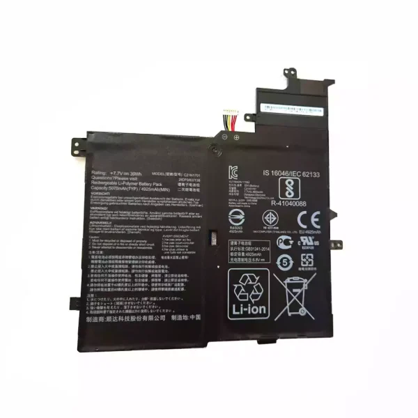 Portátil bateria nueva para ASUS C21N1701