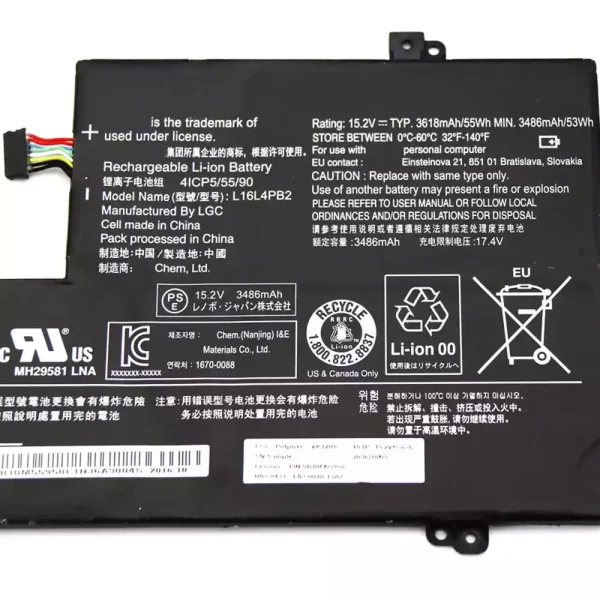 Portátil bateria nueva para LENOVO Xiao xin Air 14 Pro,K42-80 - Imagen 3