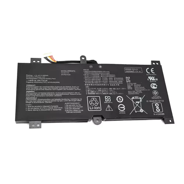 Portátil bateria nueva para ASUS C41N1731