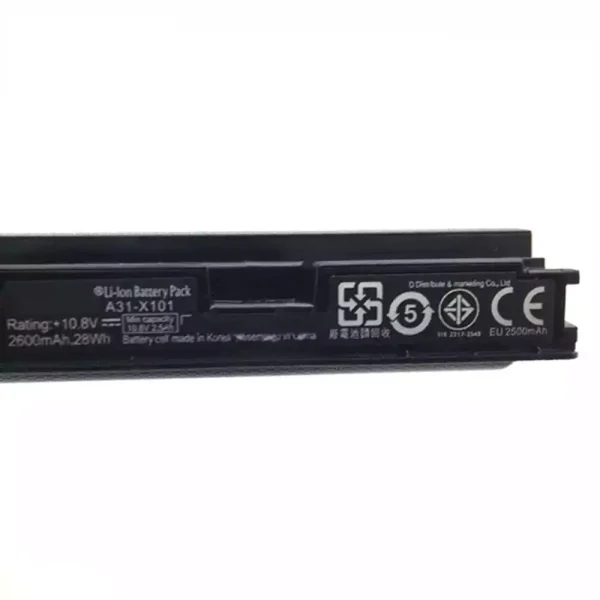 Portátil bateria nueva para ASUS A31-X101,A32-X101 - Imagen 3