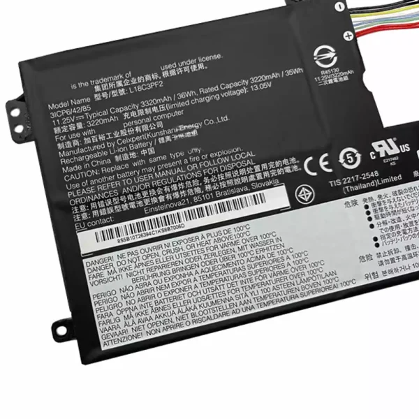 Portátil bateria nueva para LENOVO L18C3PF2,L18D3PF1 - Imagen 3