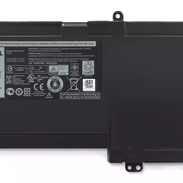 Portátil bateria nueva para DELL Chromebook 13 7310 - Imagen 4