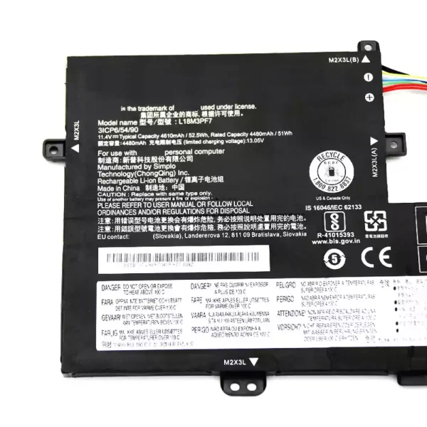 Portátil bateria nueva para Lenovo Xiaoxin 14 15 2019 - Imagen 3